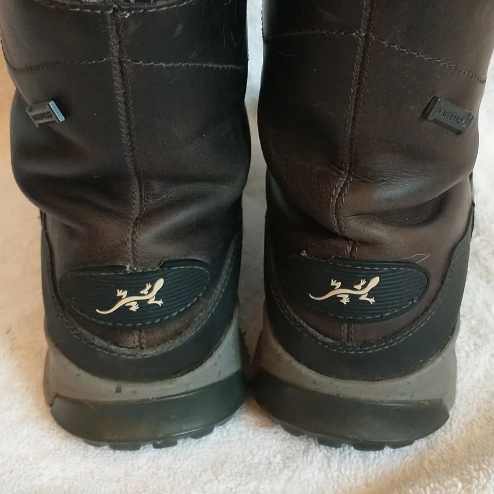 Chacos Borealis Winter Waterproof Black Wool Boots Size 7‎